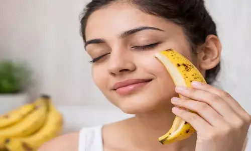 banana peels for skin care