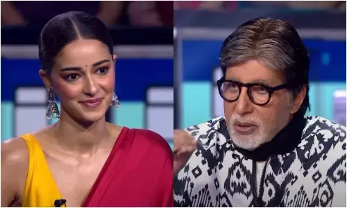 केबीसी 17 में अमिताभ बच्चन ने अनन्या पांडे की तारीफ की, जिसे सुन एक्ट्रेस भावुक हो गईं।