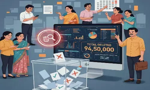 चार राज्यों में करीब 94.50 लाख वोटरों के नाम कटे, MP में सबसे बड़ी कार्रवाई