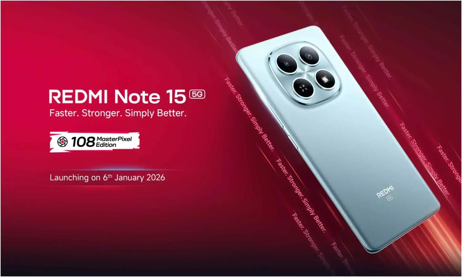 Redmi Note 15 5G Teaser Live
