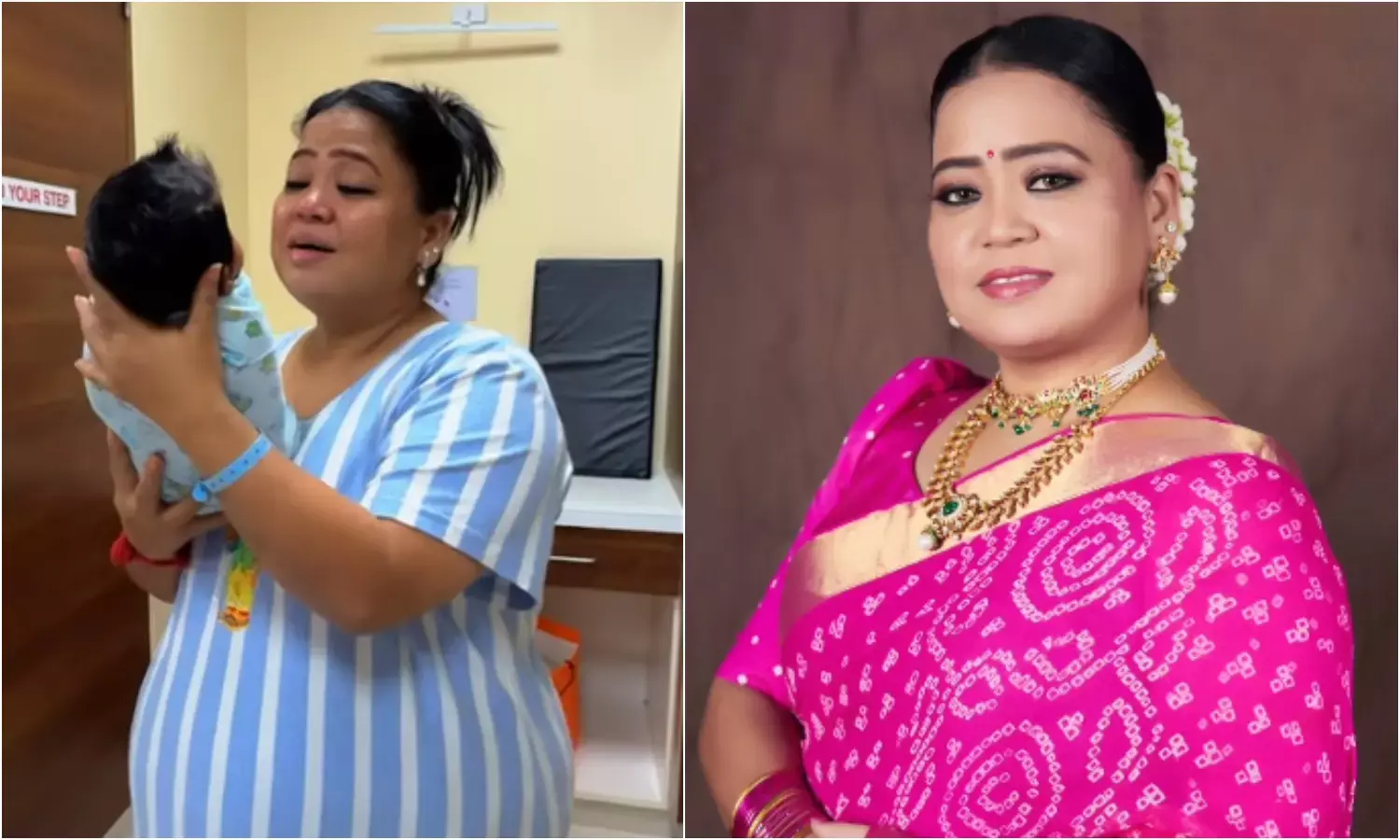 भारती सिंह ने अपने दूसरे बेटे की झलक दिखाई: डिलीवरी के बाद पहली बार गोद में लेकर हुईं भावुक, देखें VIDEO