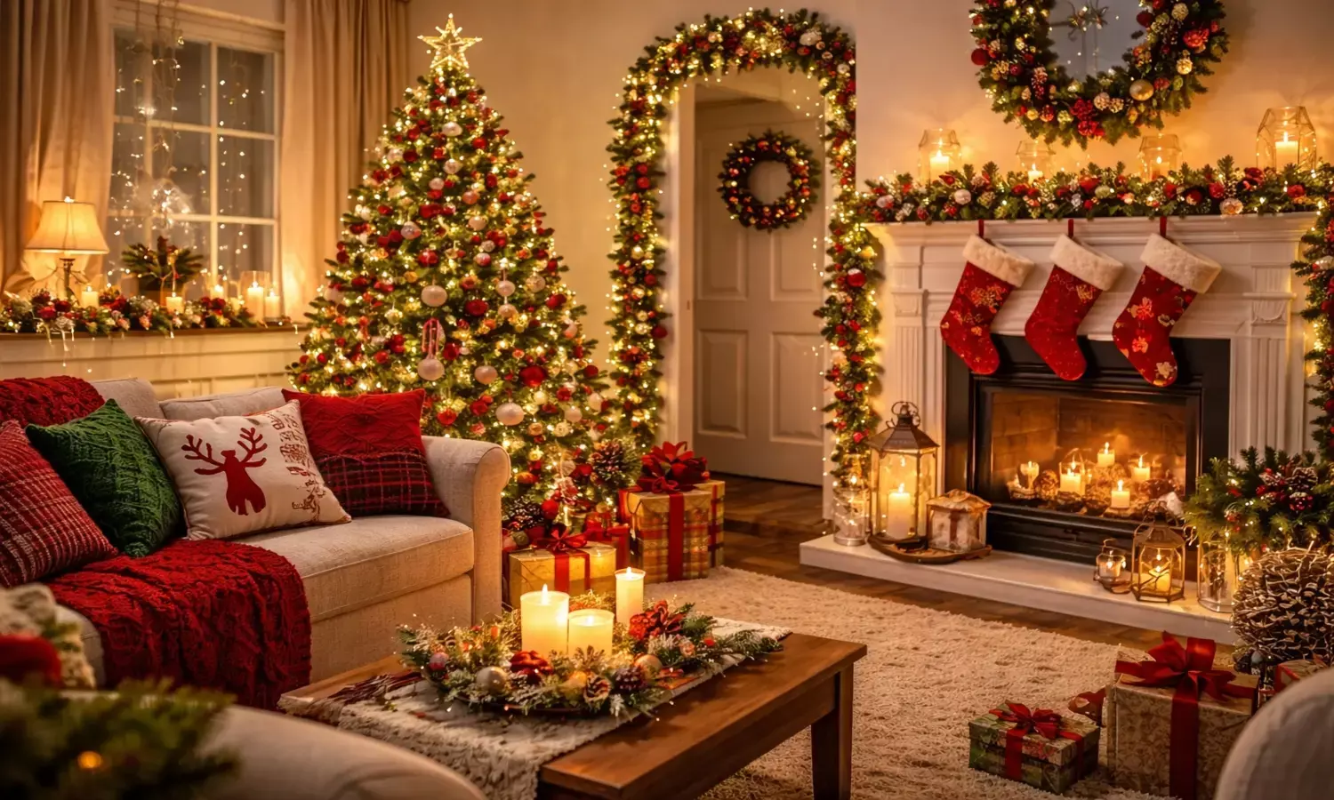 How to decorate the home for Christmas