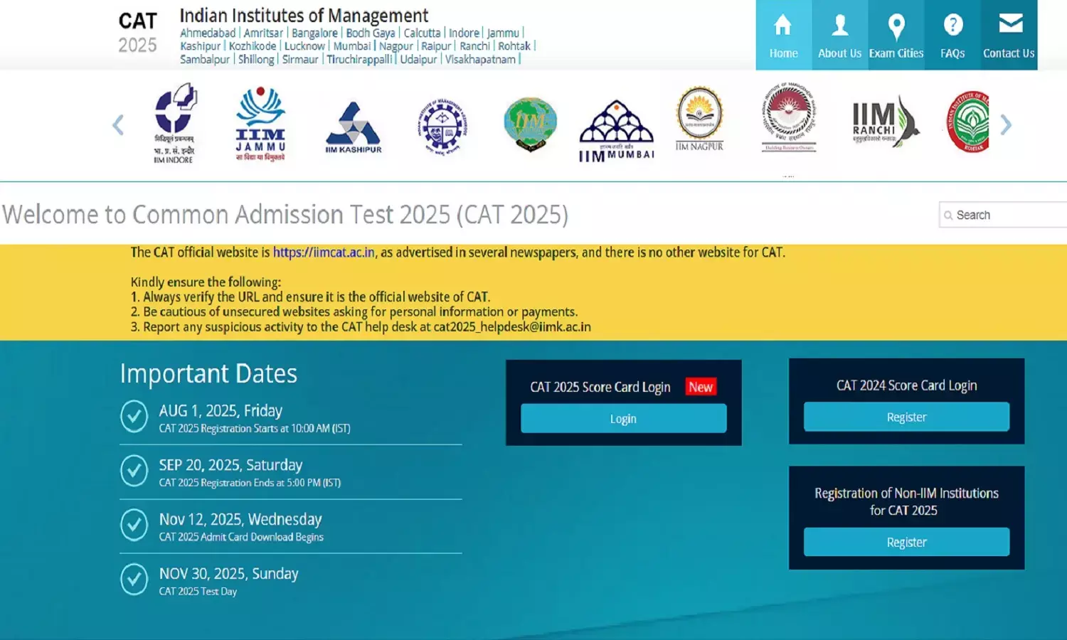 cat result 2025 out: CAT 2025 रिजल्ट जारी हो गया है। IIM Kozhikode ने स्कोरकार्ड iimcat.ac.in पर जारी किए।