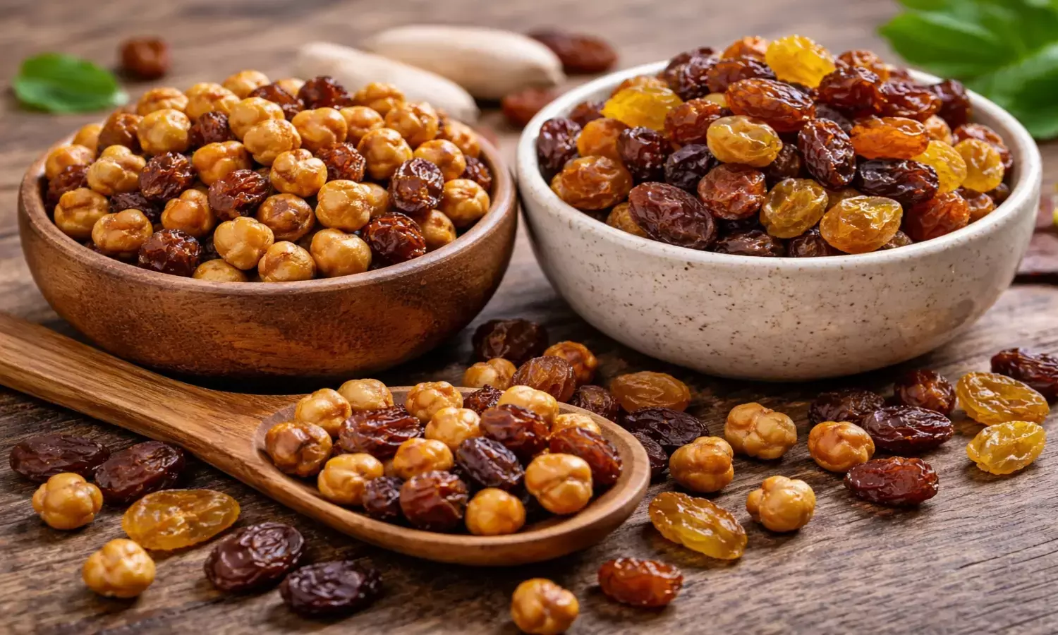 roasted chana and raisins health benefits