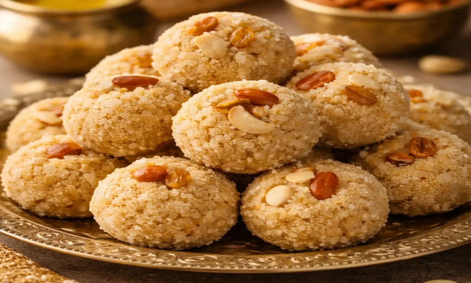 how to make suji ladoo recipe at home