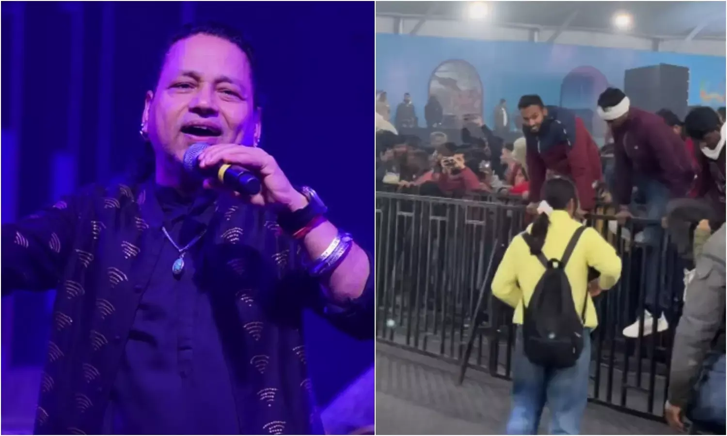 ग्वालियर कॉन्सर्ट के दौरान बेकाबू भीड़ पर भड़के कैलाश खेर, बीच में रोका शो