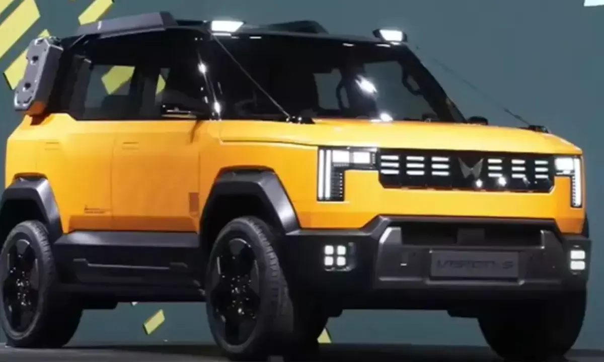 स्पाई फोटो में के बार फिर दिखी ये SUV, ऐसा लग रहा जैसा मिनी स्कॉर्पियो आ रही