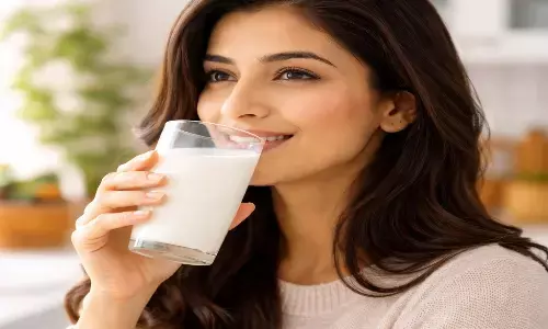 Who should not drink milk on empty stomach