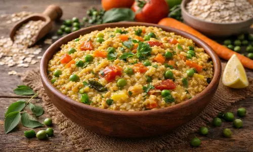 how to make Oats Dalia at home