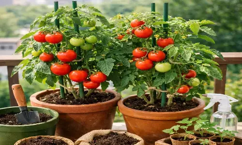 how to plant tomato in a pot at home