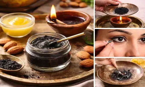 how to make kajal at home
