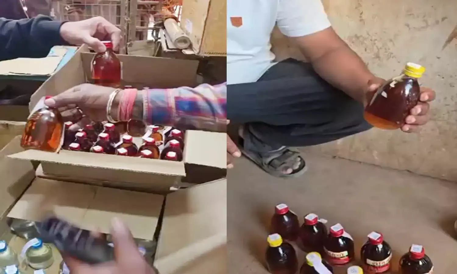 धमतरी में शराब मिलावट का आरोप