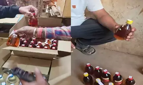 धमतरी में शराब मिलावट का आरोप