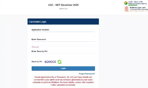 UGC NET Admit Card 2025 UGC NET Admit Card 2025