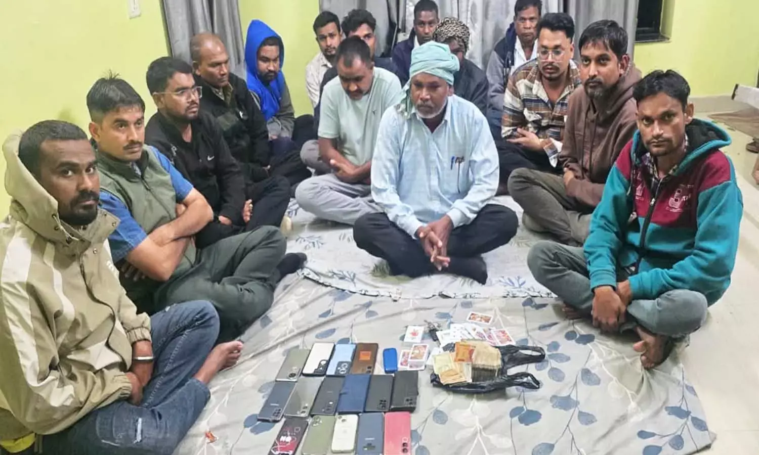 जुए पर पुलिस का बड़ा प्रहार