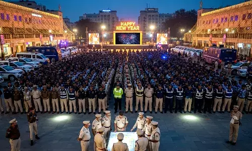 3000 police officers have been deployed in Noida for New Year celebrations