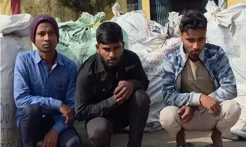 यूपी बॉर्डर पर पकड़ा गया 6 करोड़ का गांजा : ओडिशा से राजस्थान ले जा रहे तीनो आरोपियों को पुलिस ने किया गिरफ्तार