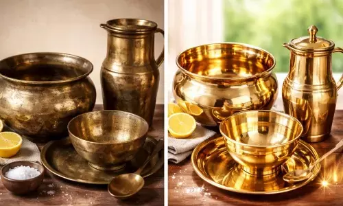 पीतल के बर्तन