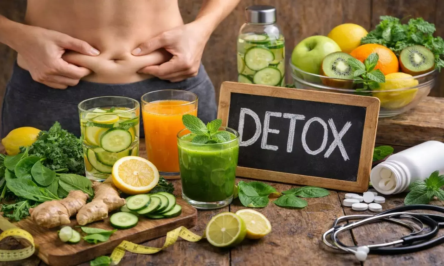 how to detox body at home