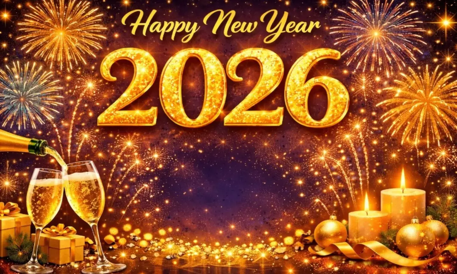 नए साल का स्वागत