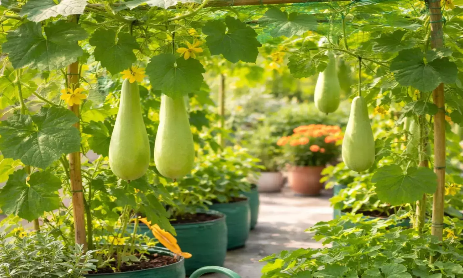 how to plant lauki bottle gourd at home