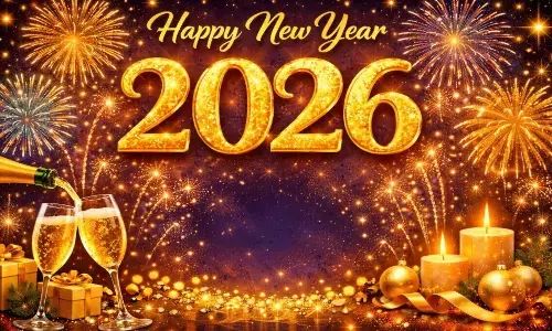 नए साल का स्वागत