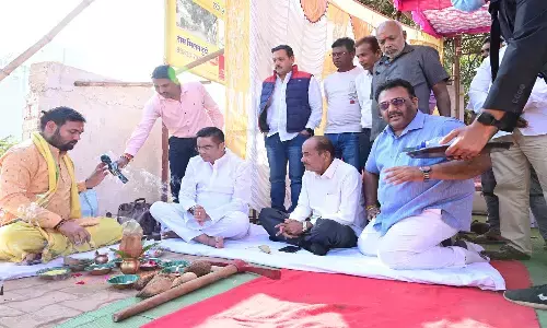 जुनवानी- कोहका और कुरूद में विकास के काम शुरू : विधायक रिकेश सेन ने 1.84 करोड़ की नाली निर्माण कार्य का किया भूमिपूजन