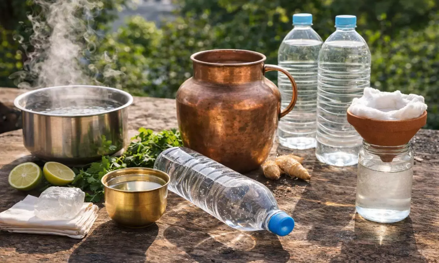 how to purify water at home