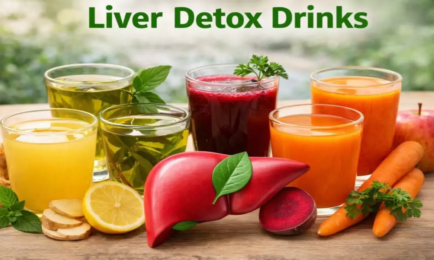 लीवर को साफ करने के 5 डिटॉक्स ड्रिंक्स, घर पर इस तरह बनाएं
