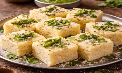 soft suji dhokla recipe at home