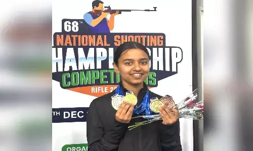 break record with four medal