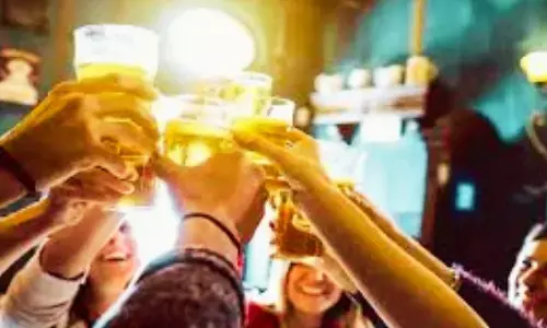 Liquor worth 13 crore rupees was sold in Ghaziabad on New Year Day