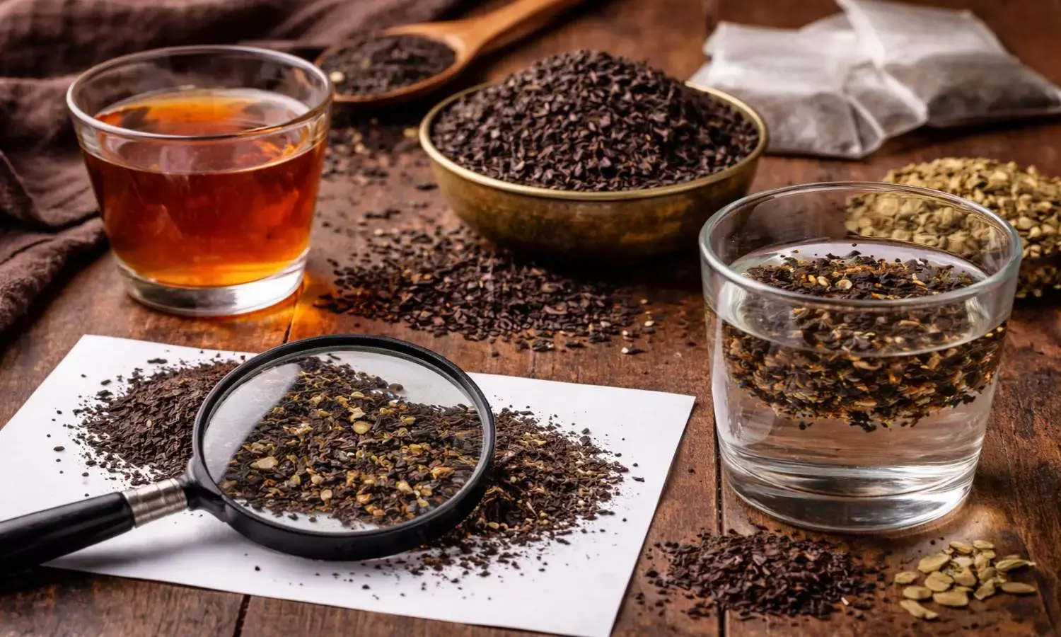 how to identify tea adulteration