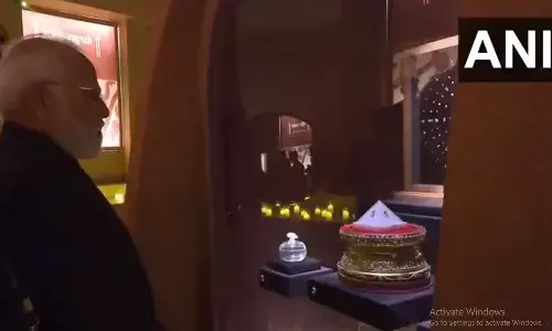 exhibition of Piprahwa ruins