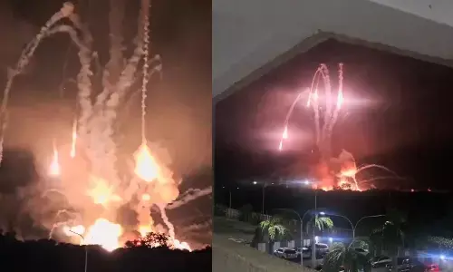 Venezuela Caraca Explosion US Attacks