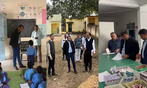 Review School hospital Anganwadi office