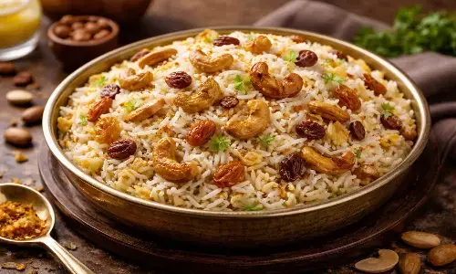 how to make dry fruits pulao