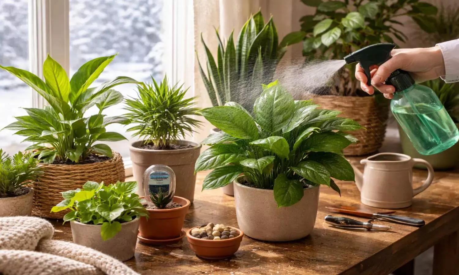 inhouse plants caring tips