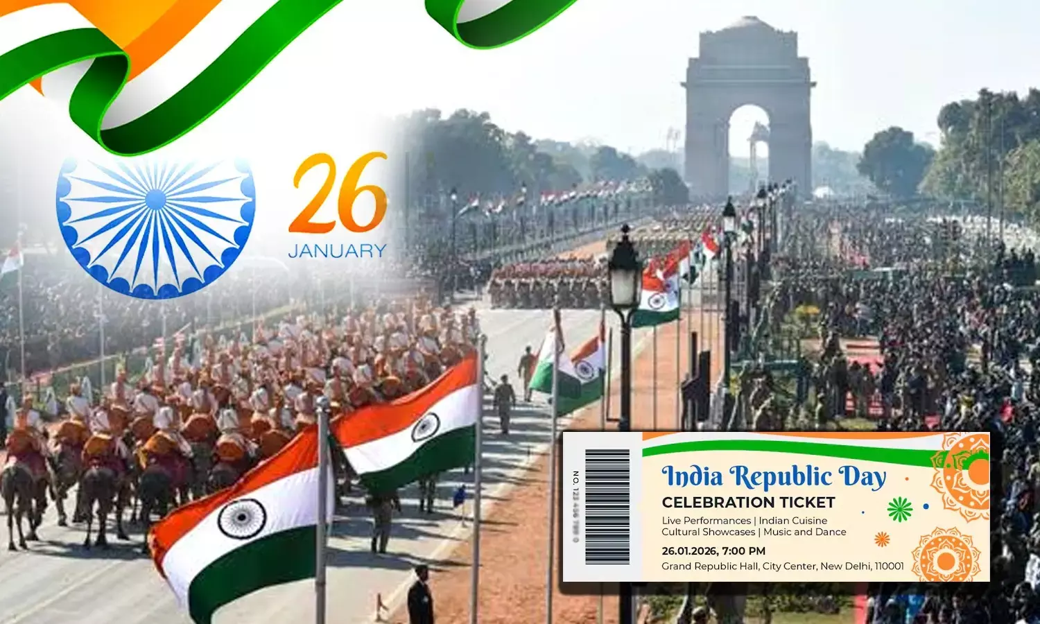 Find out how to get tickets to watch the Republic Day parade Find out how to get tickets to watch the Republic Day parade