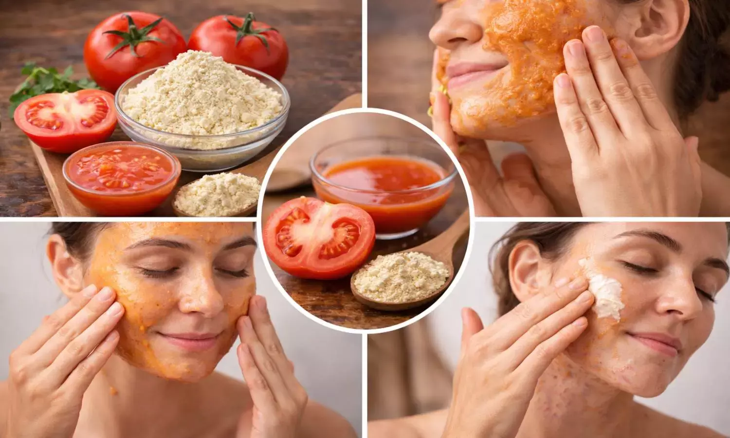 homemade besan tomato face mask for good skin