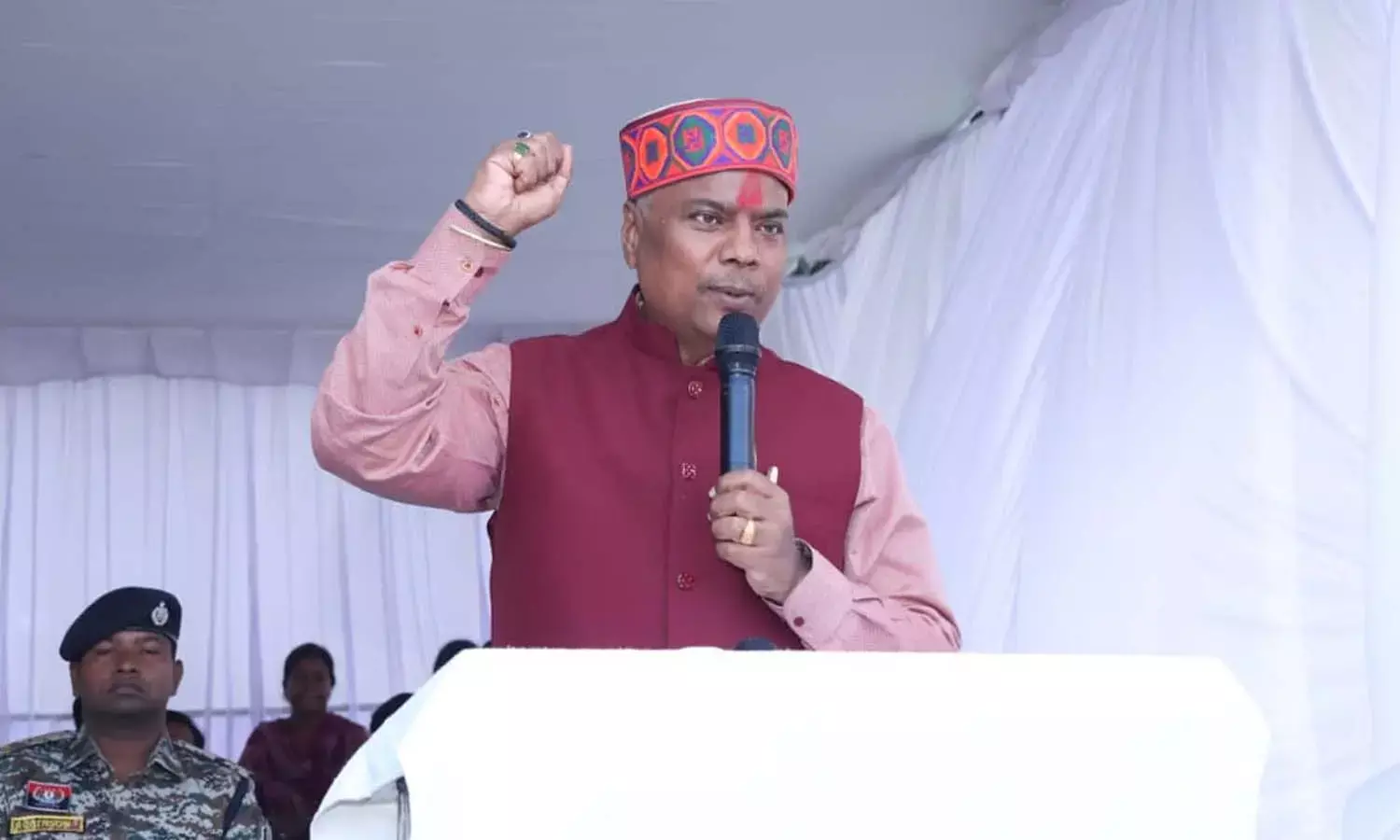 मंत्री केदार कश्यप