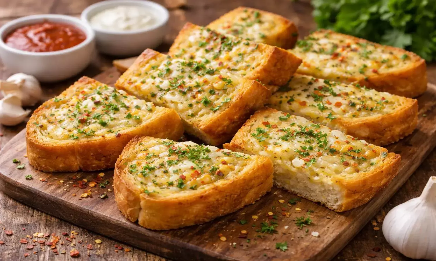 how to make garlic bread at home