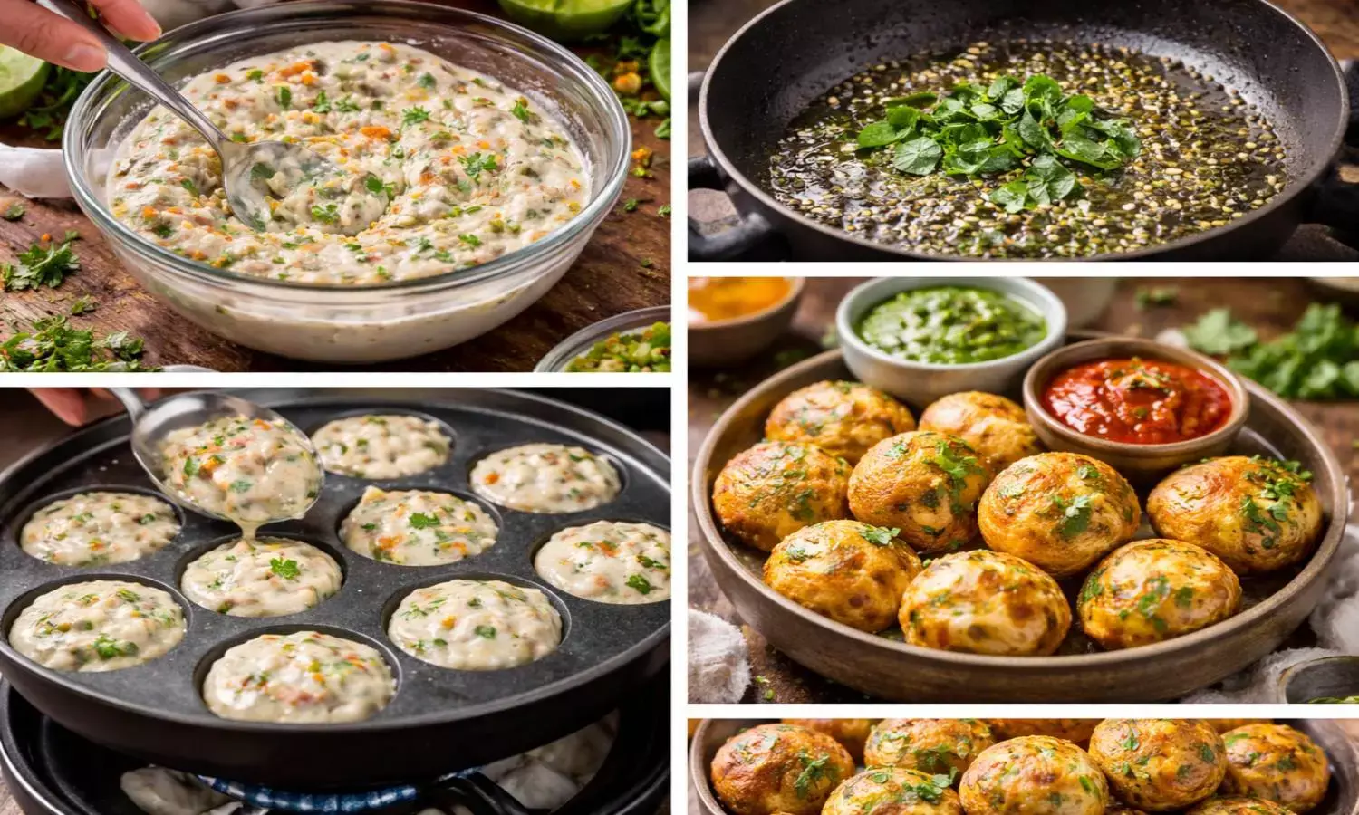 how to make appe with remaining dosa batter