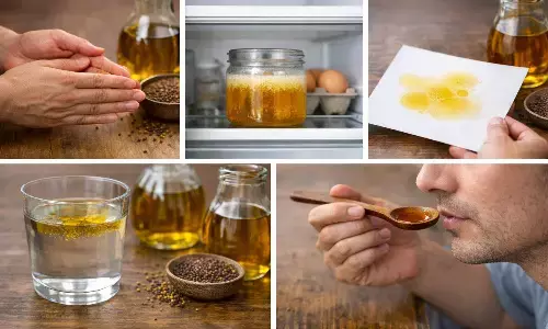 how to identify adulteration of mustard oil