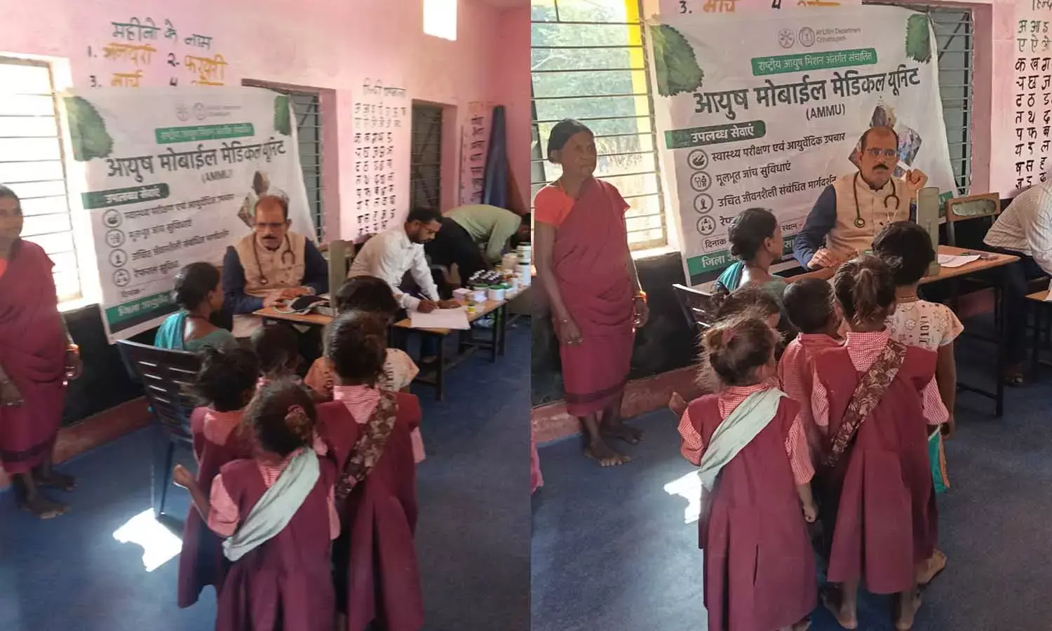 दुर्गम गांवों में घर-घर पहुँच रही स्वास्थ्य सेवा