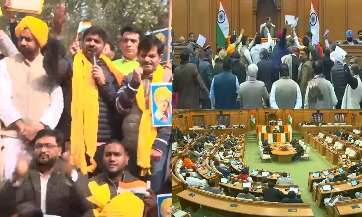 delhi assembly winter session 3rd day
