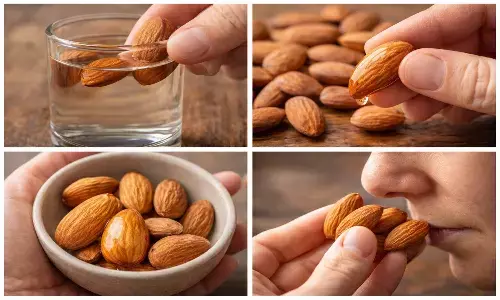 oil extracted almonds