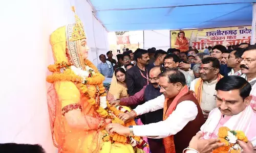 भक्त माता राजिम जयंती महोत्सव : सीएम साय ने की पूजा- अर्चना, बोले- साहू समाज छत्तीसगढ़ का एक प्रगतिशील समाज