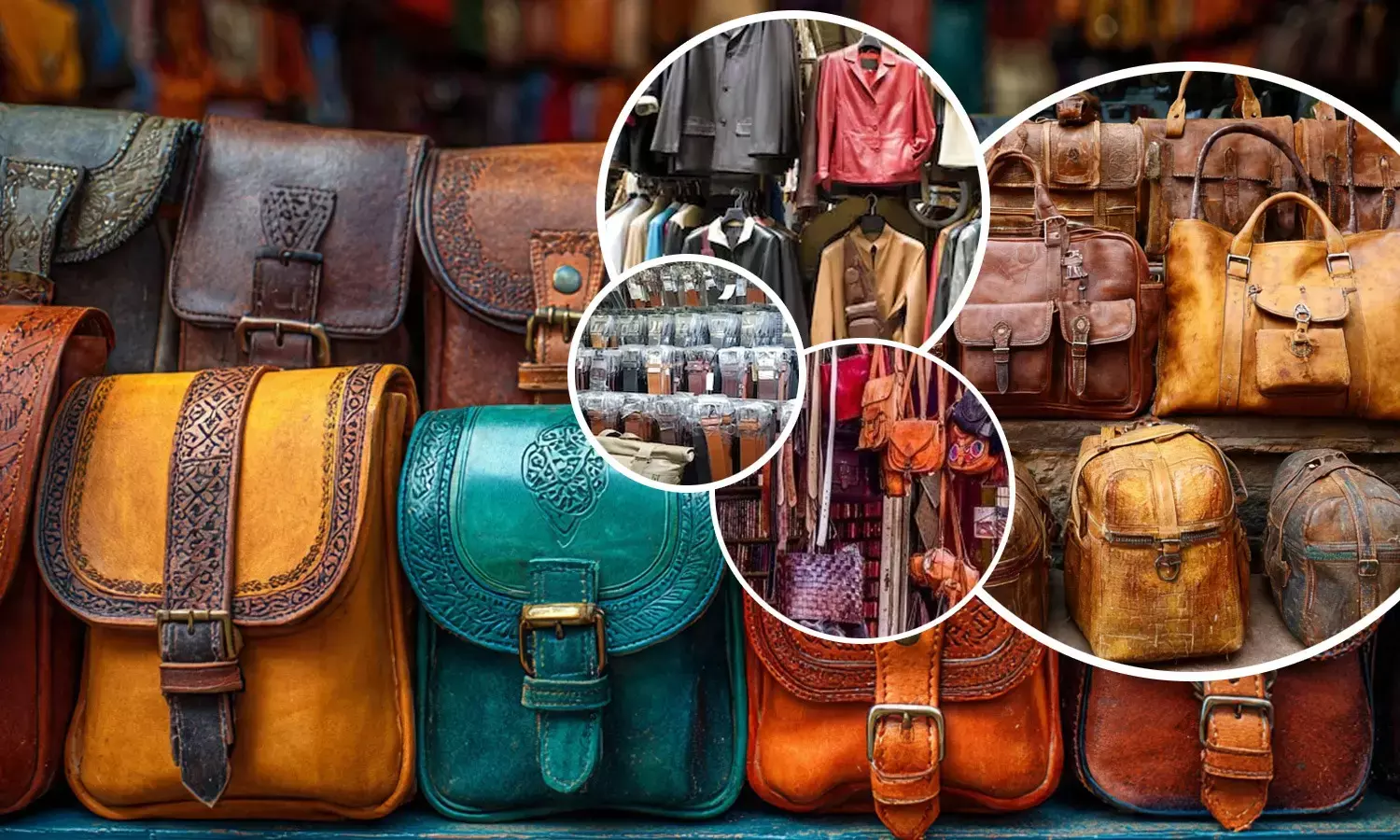 You can find cheap leather goods in these markets in Delhi