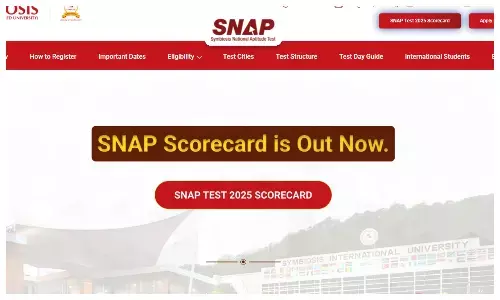 एसएनएपी का रिजल्ट जारी, ऐसे करें चेक